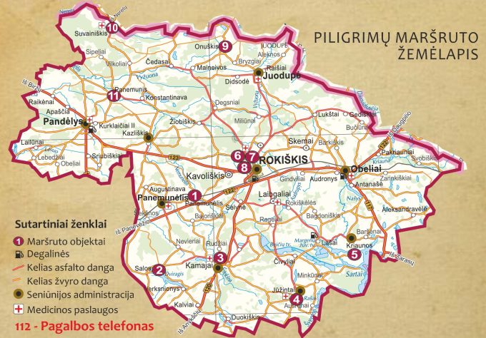 Direction of cultural pilgrims &#8211; Rokiškis region