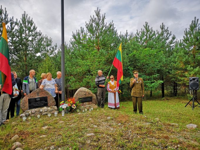 Memorial route of partisans of Jūžintai