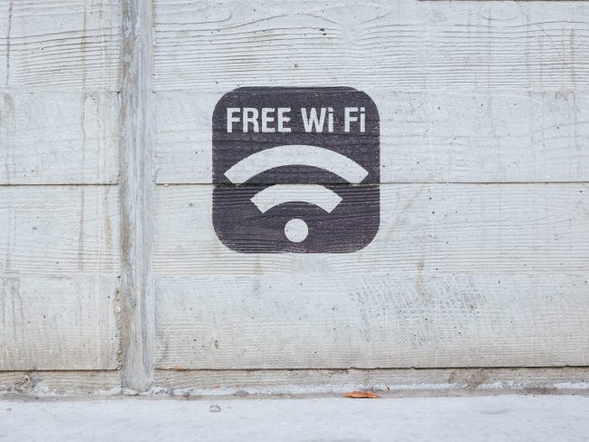 Free Wi-Fi zones